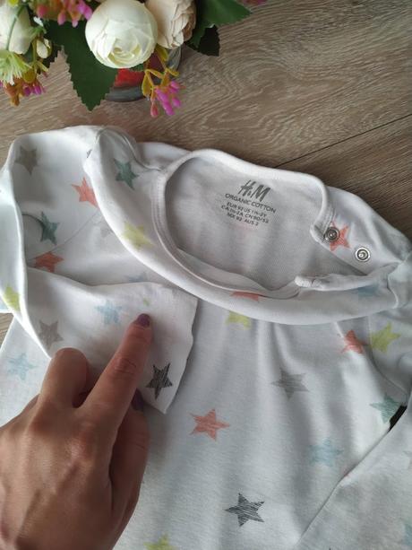 Biele body s hviezdami h&m, v. 92, h&m,92