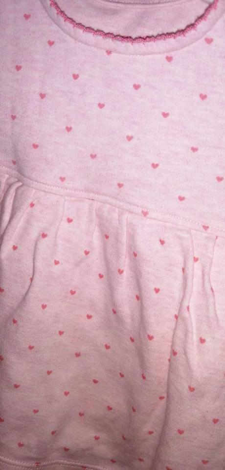 Milé srdiečkové šaty s bodyčkom, f&f,62