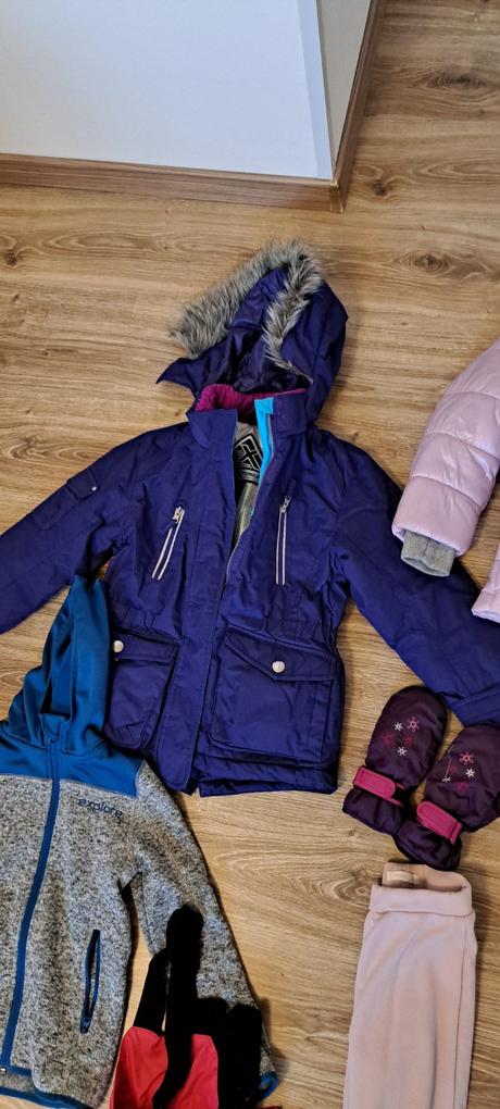 Veľký balík oblečenia pre dievčatko 122-128, 122–134