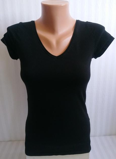 Dámsky elastický čierny top, atmosphere, atmosphere,xs