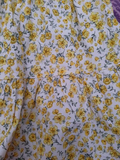 Šaty žlté kvietky next, next,110