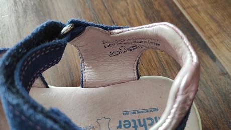 Celokožené sandale richter, richter,27