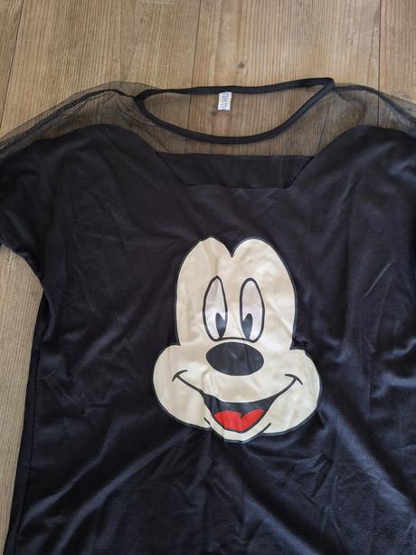 Predlzene tricko mickey, l / m