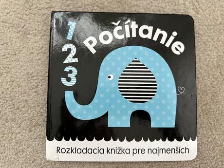 3 x kontrastné knižky pre najmenších,