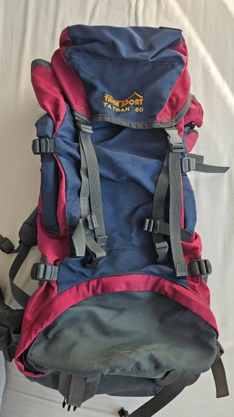 Veľký turistický batoh 80 l, treksport tatran 80,, 
