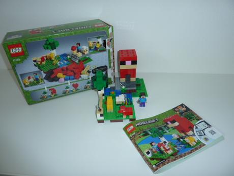 Lego minecraft ovčia farma, 