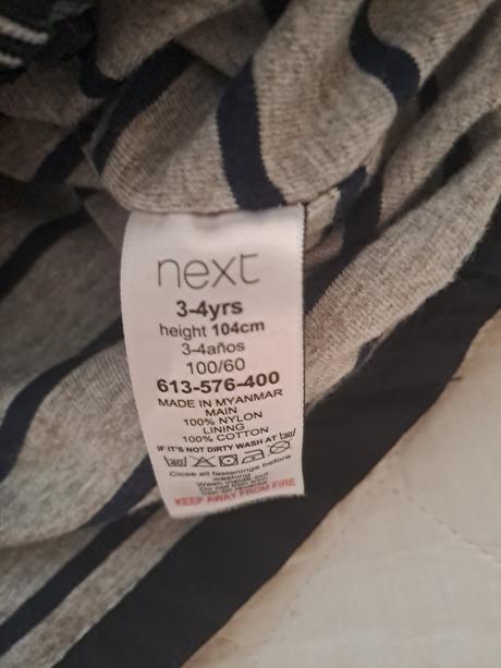 Prechodná chlapčenská bunda, next,104
