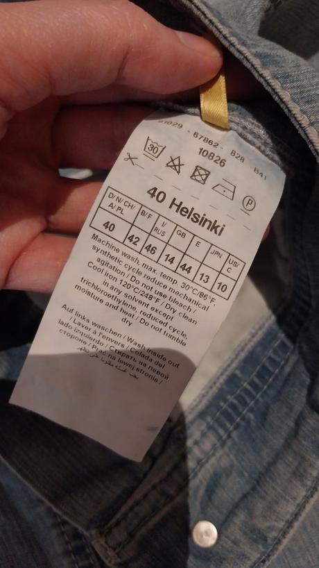 Bledomodra riflova sukna gerry weber v. 40, gerry weber,40