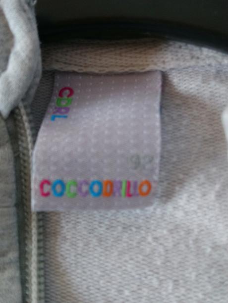 Dievčenská sivá mikina, coccodrillo, coccodrillo,92