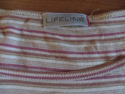 Pásikavé tričko dl. rukáv - veľ. m -zn.lifeline, m