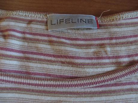 Pásikavé tričko dl. rukáv - veľ. m -zn.lifeline, m