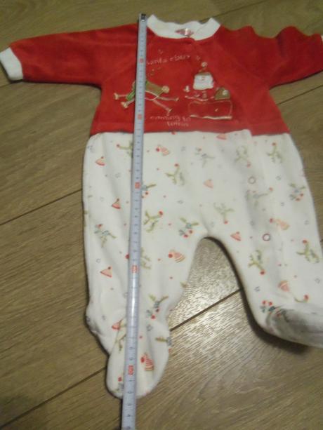 Vianočný overal/dupačky i love santa - 0-3 mes., 62