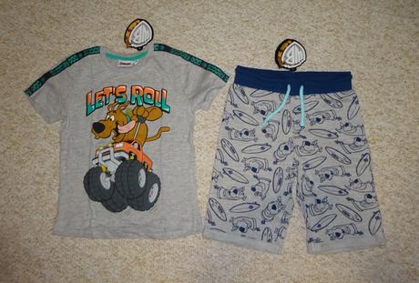 Tričko a kraťase scooby doo, 128