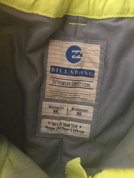Oteplovacky billabong vrátane postovneho, billabong,164
