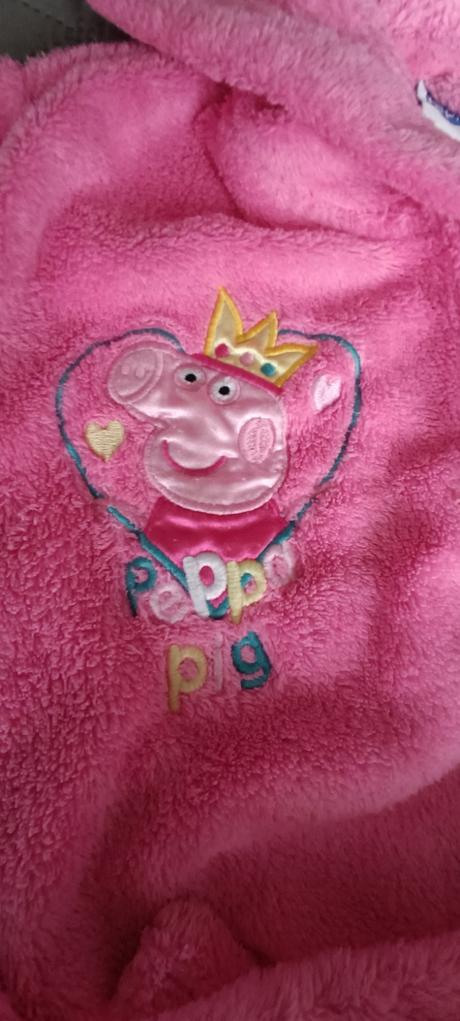 Dievčenský župan peppa pig princess 4-5 rokov, 110
