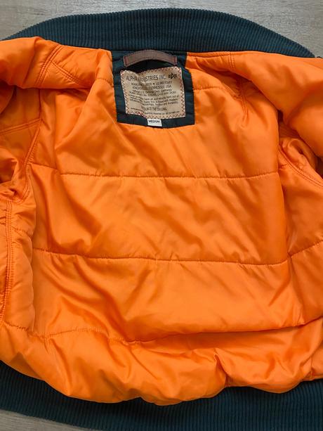 Bunda alpha-indrustries + odvoz k cene, s