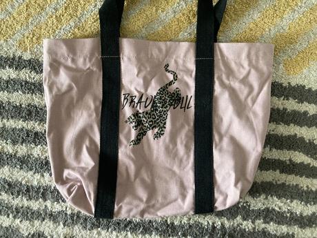 Plátená kabelka s leopardom, lindex