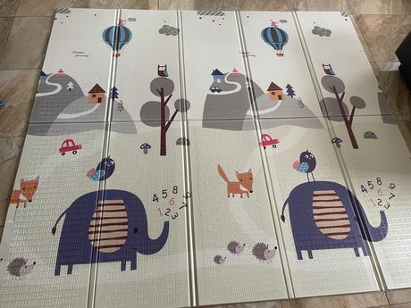 Nová vzdelávacia skladacia penová podložka 200x180,