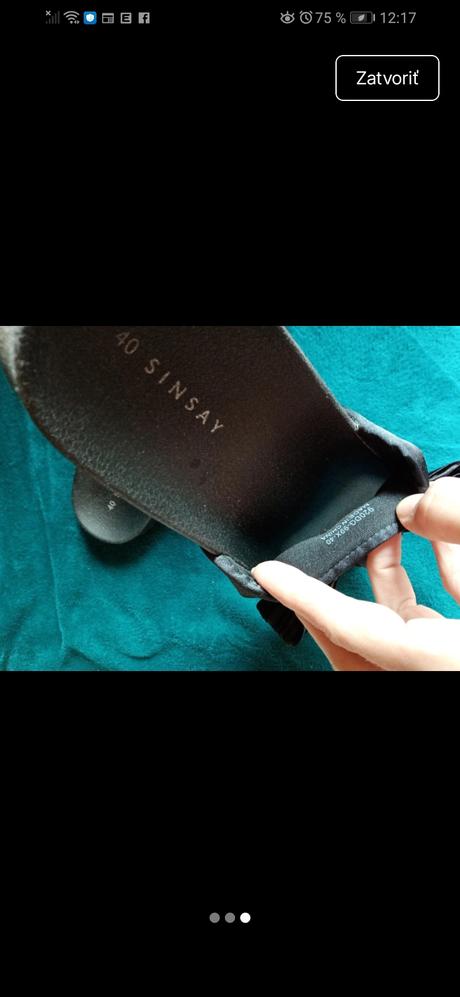 Šľapky sinsay, sinsay,40