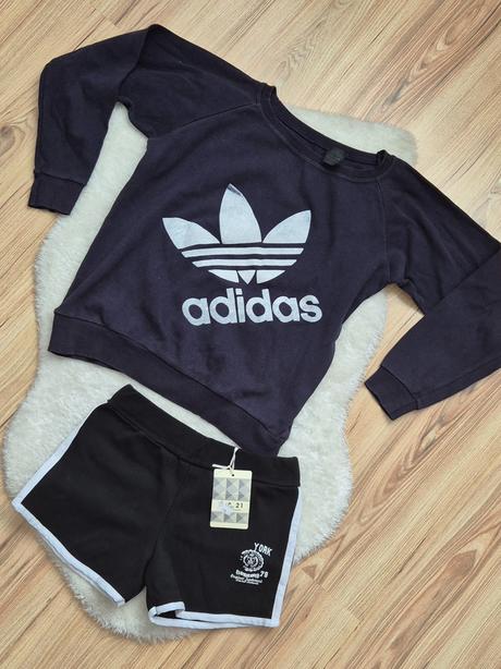 Set kraťasy a mikina adidas, xs