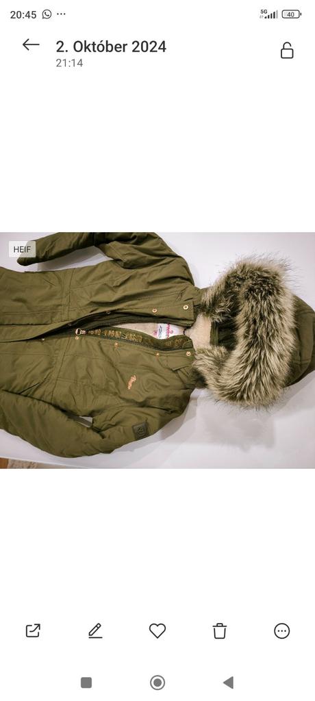 Zimná vetrovka, vingino,164