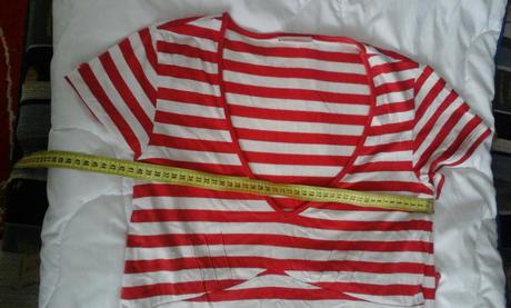 Pásikavé tričko, l