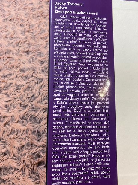 Fatwa život pod hrozbou smrti jacky trevane,