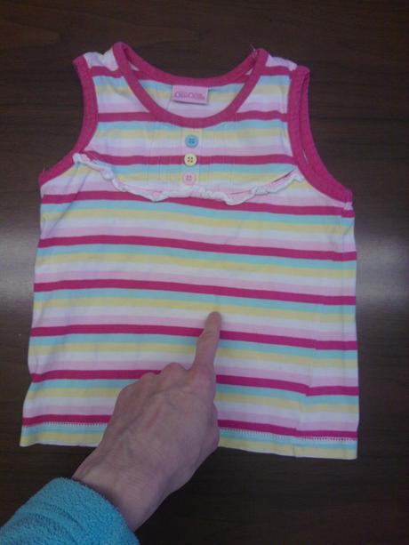 Tričko pruhované,veľ.3roky, cherokee,98