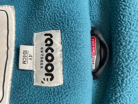 Racoon extra teplá a priedušná vetrovka, 110