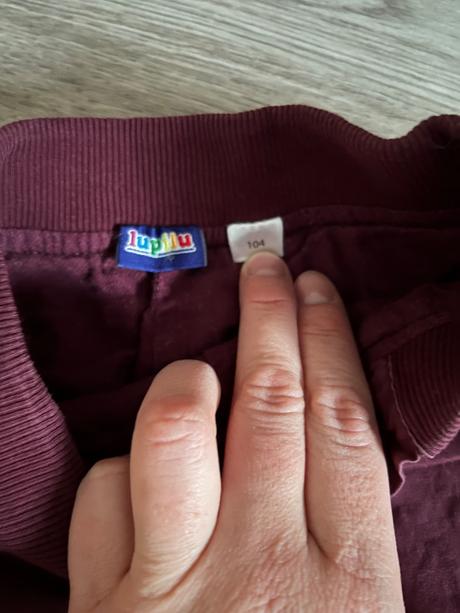 Zateplene nohavice dievca, lupilu,104