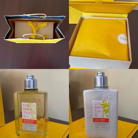 L'occitane osmanthus set mlieko gél 250ml, 