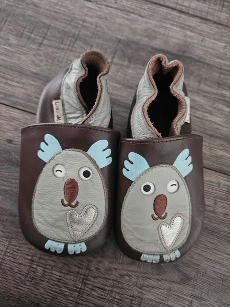 Lait et miel kožené capačky koala 23 vd 14cm, 23