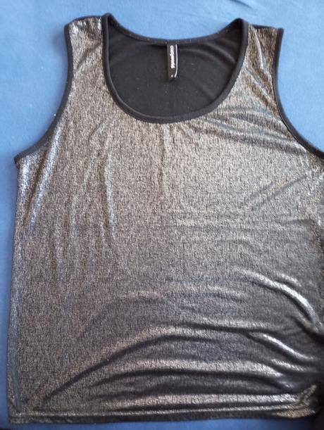 Metalické tricko, xl
