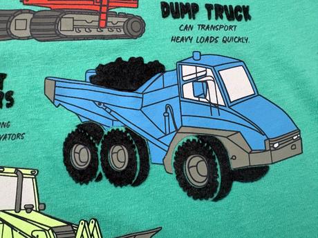 Dopravné tričko veľ. 134, c&a,134