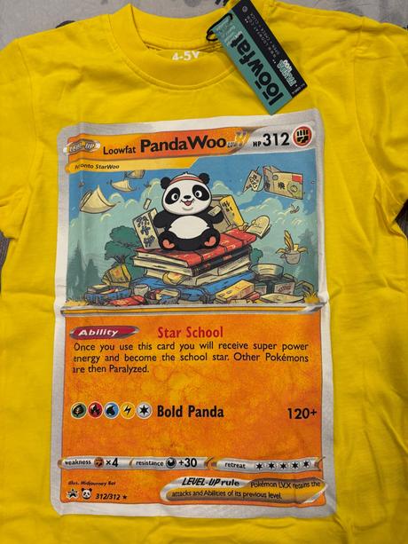 Loowfat nove chlapcenske tricko na 4-5 rokov, 104