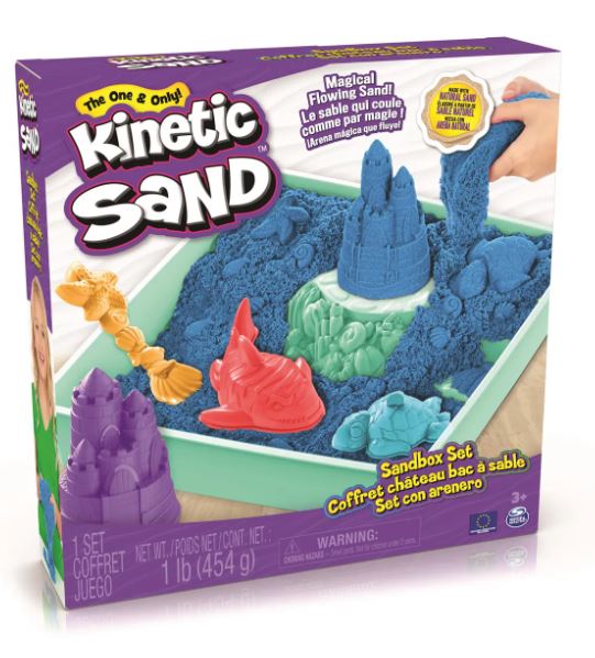 Obsahuje balenie kinetického piesku aj vrchnák?