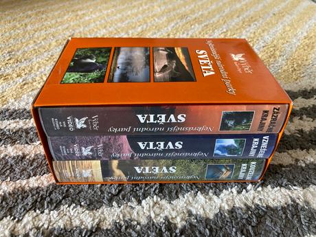 3 x vhs nejkrásnější národní parky světa, 