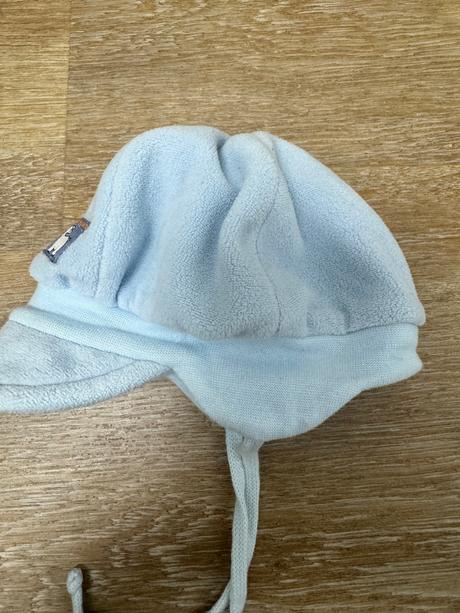 Modrá čiapočka so šiltom 0-6m, 36
