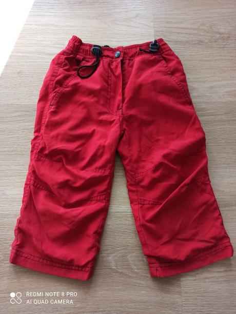 Teplejsie nohavice pre chlapca, peanuts,86