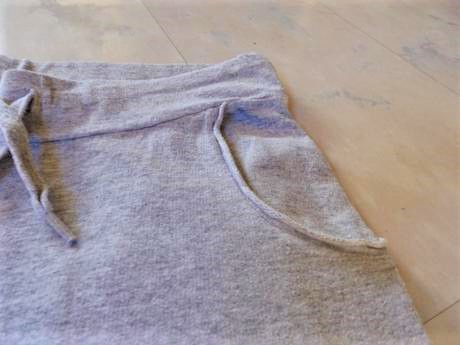 3/4 tepláky do rumby, h&m,s