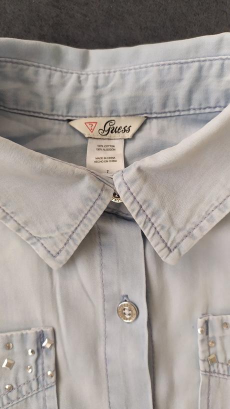 Guess riflová košeľa, guess,128