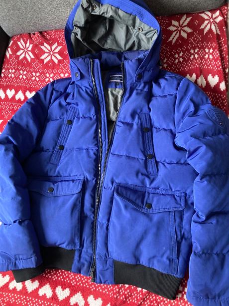 Pánska zimná bunda tommy hilfiger, štýlová, teplá, tommy hilfiger,l