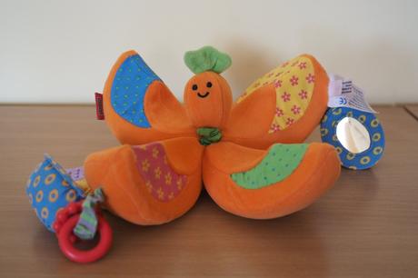 Hračka na zavesenie pomarančový ozzie, 