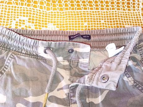 Maskáčové nohavice, reserved,122