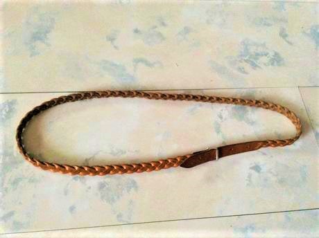 Kožený naturálny opasok, 
