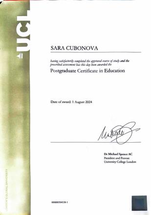 Profesionálne kvalifikovaná, native (c2) učiteľka,