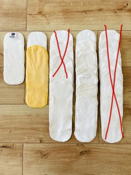 Látkové plienky anavy lillybe petit lulu, anavy,4 kg - 9 kg