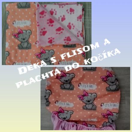 Deka mackovia a plachta do kocika, 