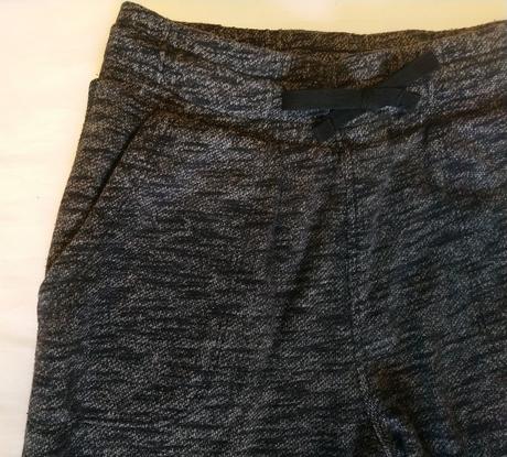 Detské čierno sivé tepláky, page young, 152 cm, 152