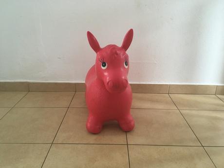 Gumový somarik na skákanie, 